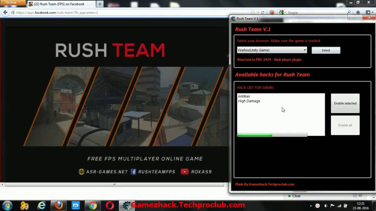 rush team hack download